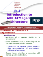 Module 2 AVR ATMega32 Architecture