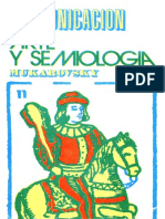 Mukarovsky Jan - Arte Y Semiologia PDF