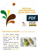 Festival Gastronómico Mestizaje de Sabores 