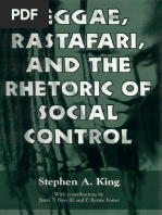 Reggae, Rastafari, and The Rhetoric of Social Control