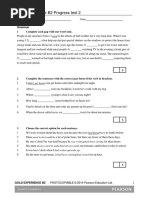 02 GXP B2 Progress Test 02