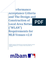 MLBAM RF Performance Acceptance Criteria For Venues - V2 - 12!6!12 RDJ