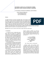 Modeling and Simulation of Automotive Wiper Noise and Vibration PDF