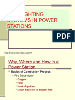 Fire Fighting Systems in Power Stations