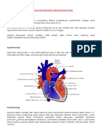 Duktus Arteriosus Persisten (Dap)