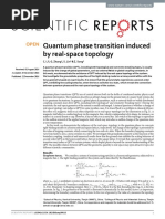 Quantum Phase Transition Induced by Real-Space Topology: C. Li, G. Zhang, S. Lin & Z. Song