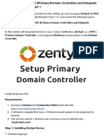 Install Zentyal As PDC (Primary Domain Controller) and Integrate Windows System - Part 1