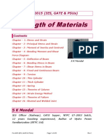 Strength of Materials 2015 by S K Mondal