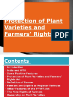 Protection of Plant Varieties and Farmers' Rights Act