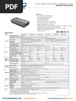 1000W True Sine Wave DC-AC Power Inverter: Series