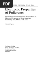 Electronic Properties of Fullerenes - H Kroto