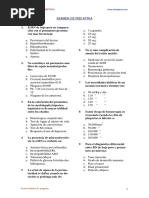 PEDIATRIA Examen