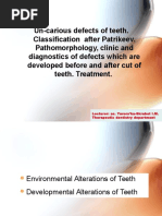 2 Un-Carious Defects of Teeth