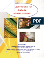 Project Proposal For Setting Up Poultry Feed Unit