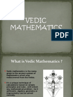 Vedic Maths