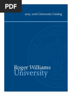 Roger Williams University PDF