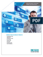 Matrix PBX Product Catalogue