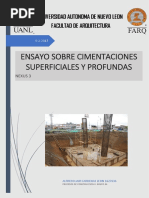 Ensayo de Cimentaciones