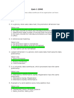 Quiz 1 DW II SEM 09022017 Ver 3