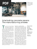 The Concrete Producer Article PDF - Interlocking Concrete Pavers - The Manufacturing Process