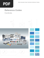 WEG Weg Automation Reference Codes Controls 50058173 Quick Guide English