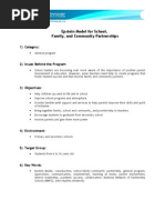 Epstein Model For School, Family, and Community Partnerships