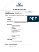 MSDS Hexane