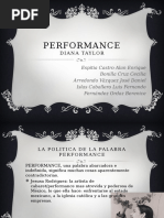 Performance Diana Taylor