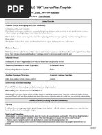 ELE / MAT Lesson Plan Template