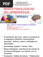 Bases Fisiologicas Del Aprendizaje Modulo I