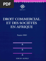 Droit Commercial Afrique 2850695343