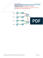 8.1.4.7 Packet Tracer - Subnetting Scenario 1 - ILM