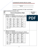 Rekod Ujian Diagnostik BM Lisan