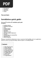 Installation Quick Guide - MoodleDocs