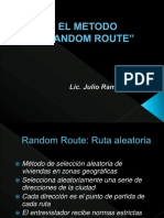 Rutas Aleatorias