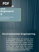 Environme Ntal Engineerin G: By: Joey Garcia