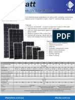 Solawatt Small Area 12V Solar Modules