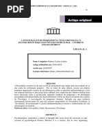 A Investigação Do Psiquismo Na Visão Freudiana - Artigo