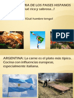 La Gastronomía de Los Países Hispanos PDF