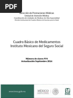 Cuadro Basico de Medicamentos IMSS PDF