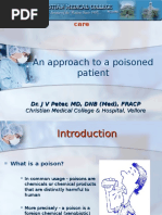 Approach To Poisoned Patient