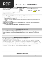 Technology Integration Template-Presentation