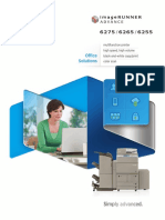 Imagerunner Advance 6275 6265 6255 Brochure