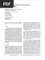 Ultra-Wide-Band Synthetic-Aperture Radar For Mine-Field Detection