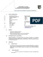 Silabo de Ingenieria Economica - Escuela Sanitaria