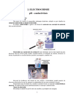 Variaţia Conductivităţii Şi A PH-ului Soluţiilor de Electroliţi Cu Concentraţia
