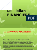 Le Bilan Financiere