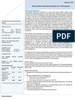 Shree Pushkar Chemicals & Fertilisers LTD - IPO Snapshot: Retail Research