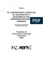 El Laboratorio Clínico en El Diagnóstico y Seguimiento Del Hiperparatiriodismo Primario