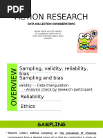 Action Research: Data Collection Considerations